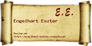 Engelhart Eszter névjegykártya